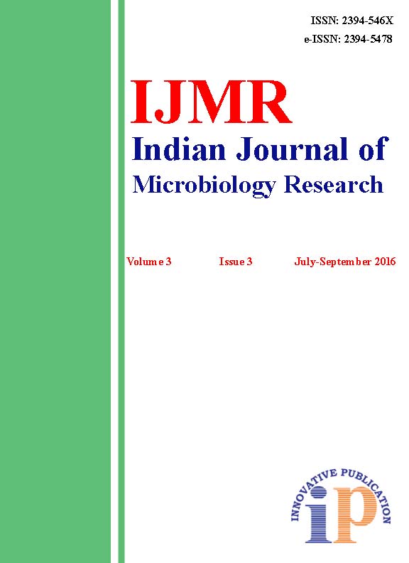 Indian Journal of Microbiology Research
